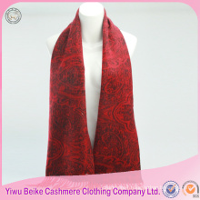 Yiwu scarf factory supply elegant red fleece wholesale scarves